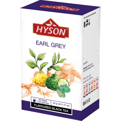 Hyson Herbata Czarna Earl Grey 20 torebek (260)